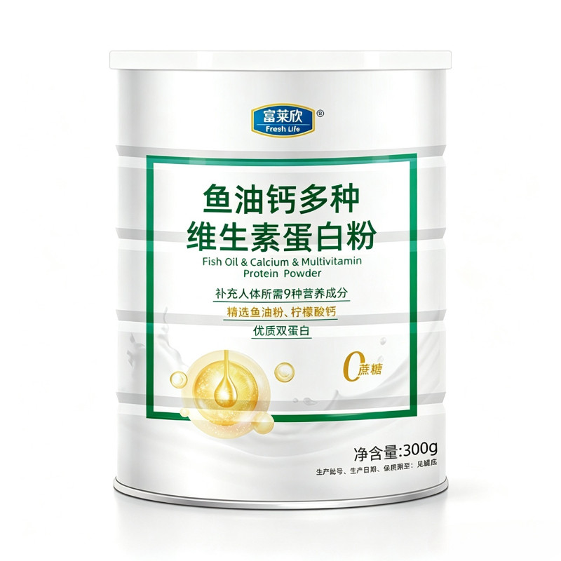 【山姆推荐】鱼油钙维生素蛋白粉