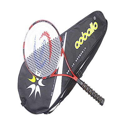 奥博隆太极柔力球碳纤维网式竞技柔力球拍AC-94J红色碳素拍子