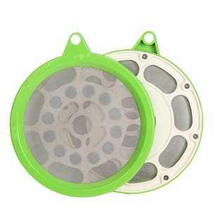 手工制作红线虫强磁拉饵盘300目不锈钢网布12颗全磁不漏虫不死虫