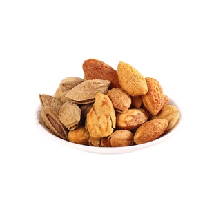 新疆特产生巴旦木原味坚果散装500g包邮巴达姆手剥无添加孕妇零食