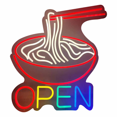 拉面泡面霓虹灯日式装饰灯