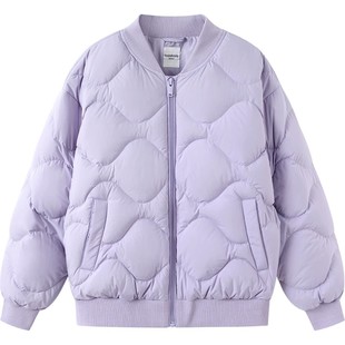 巴拉巴拉儿童羽绒服男童女童洋气外套冬季短款童装宝宝棒球服加厚