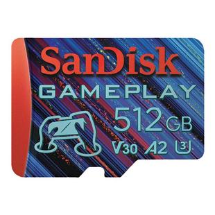 Sandisk闪迪512G内存卡GamePlay microSD存储卡switch内存卡tf卡