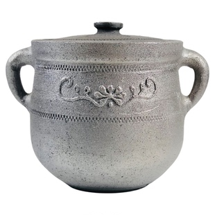 荥经炖肉纯土老砂锅大容量特大号煲汤煤气灶专用大沙锅无釉无涂层