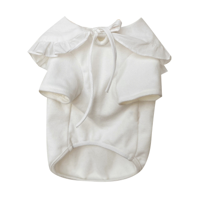 秋冬打底柔软娃娃领宠物衣服