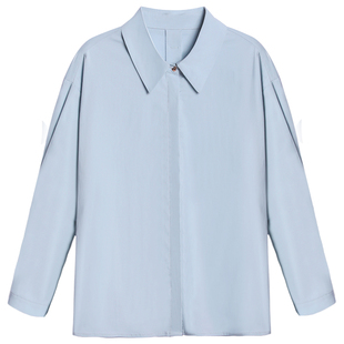 达佳诗白色长袖衬衫女小个子职业西装内搭面试职场通勤穿搭上衣