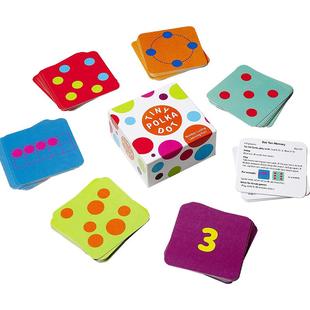 美国mathforlove儿童益智圆点卡数学逻辑思维tinypolkadot桌游