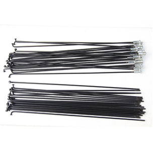 山地车自行车辐条钢丝条14g45#钢黑色车条公路车童车车轮条钢线条