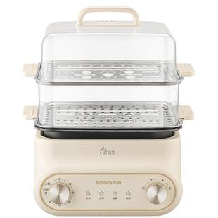 九阳电蒸锅多功能家用多层蒸煮一体锅不锈钢大容量电蒸箱上汽快