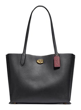 【自营】COACH/蔻驰女士WILLOW系列休闲通勤水桶包日常单肩包女包