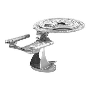 爱拼 金属铁艺DIY拼装模型3D迷你立体拼图 星际迷航 进取号1701D