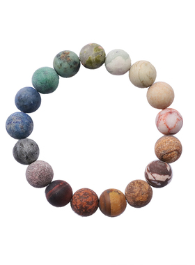 星空磨砂天然石潮流情侣手链手串