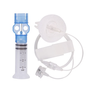 兼容美敦力胰岛素泵耗材712E智凯顶点储药器钢针软针导管替换针头