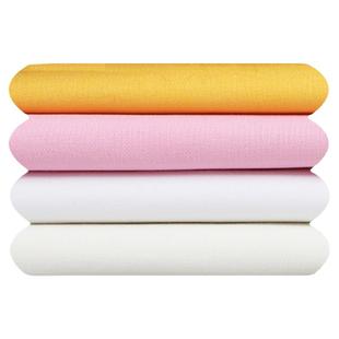 全棉精梳府绸纯棉布料面料衬衫连衣裙子娃衣做衣服白黑色服装面料