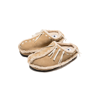 【保暖系】littlegood复古包头拖鞋女新款冬季外穿百搭加绒拖鞋