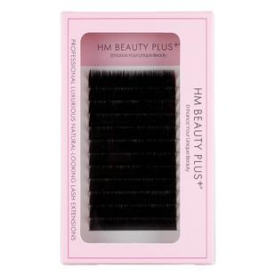 至优嫁接假睫毛单根圆毛哑光黑细软翘度持久稳定容易夹取美睫睫毛