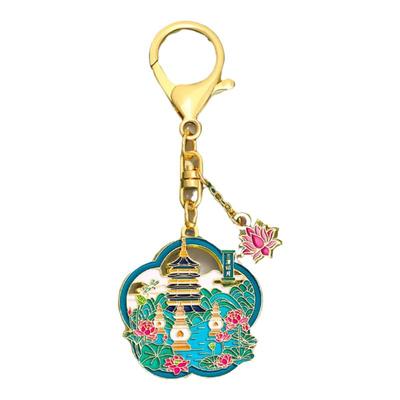 杭州AR钥匙扣西湖景点文创小礼物