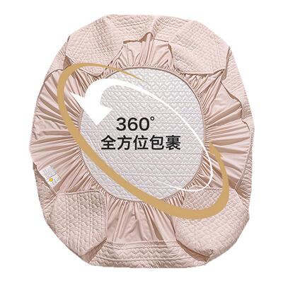 2026年新款防水隔尿夹棉床笠罩床罩防滑床单套席梦思床垫套保护罩