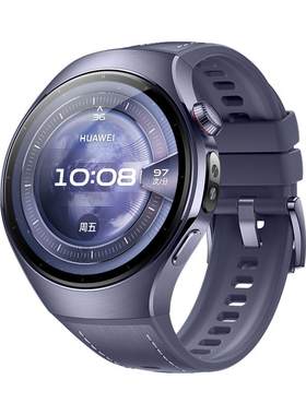 【国家补贴 送礼送健康】HUAWEI WATCH 5华为手表智能手表X-TAP智感窗腕上小艺手势操控一键微体检鸿蒙AI