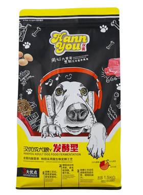 汉优成犬狗粮发酵泰迪比熊柴犬博美法斗柯基小型犬狗粮通用型3斤