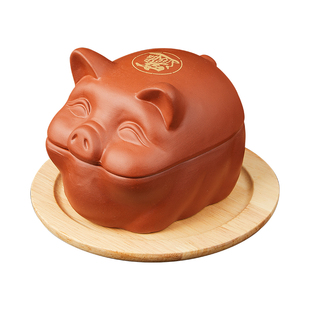 紫砂猪脑花餐具网红餐厅烧烤店碳烤生蚝瓦罐碗火锅炖盅烤脑花容器