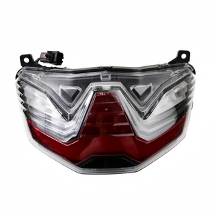 豪爵ADX125前大灯外壳挡泥板转向灯空滤芯尾灯总成方向柱全车配件