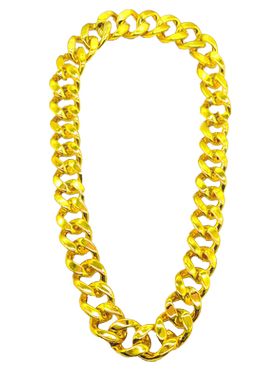 土豪金链子道具仿真假金大项链