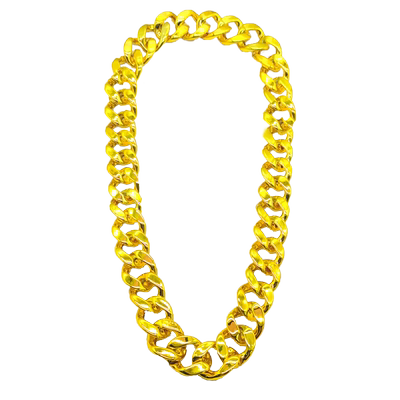 土豪金链子道具仿真假金大项链