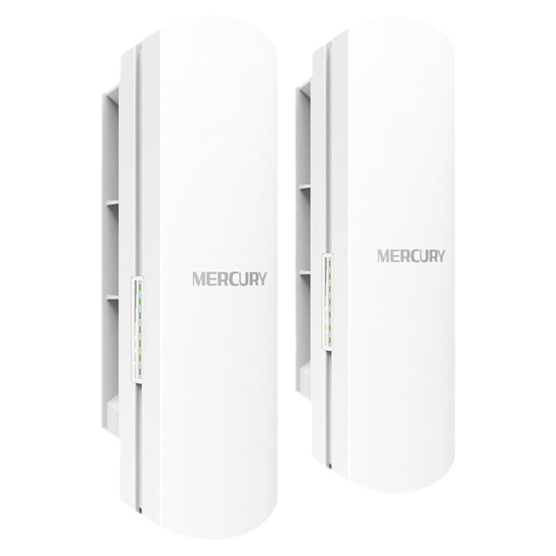 水星无线网桥一对多室外15公里远距离点对点一拖二拖三5G千兆wifi6网络传输poe供电接收器电梯监控网桥接户外