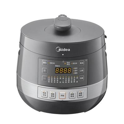 美的0涂层电压力锅不锈钢内胆