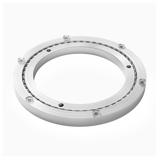 餐桌转盘铝合金底座家用大理石板玻璃圆桌转芯旋转轨道轴承转盘