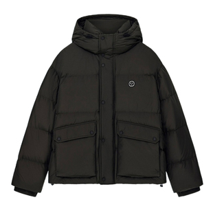 Armani/阿玛尼AX 男士加厚保暖连帽外套羽绒服 XM003316 AF27309