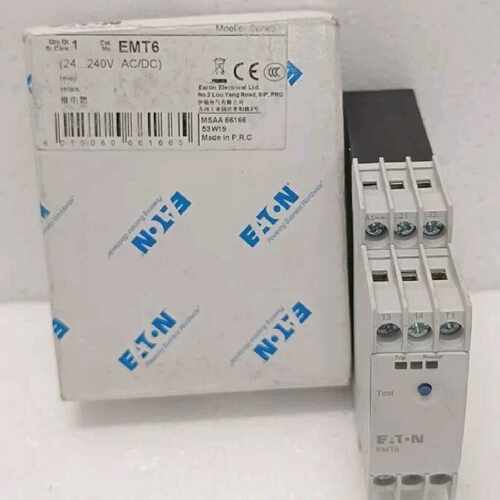 EMT6. THERMISTOR MOTOR PROTECTION RELAY 24-240AC/DC. EATON-M