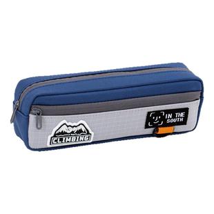 笔袋男生3层铅笔盒小学生初中生多功能文具袋ins风高中生简约文具盒儿童铅笔盒帆布铅笔袋