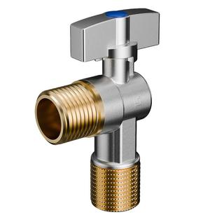 加厚大流量三角阀球阀球形全通用开关马桶热水器冷热水止水阀4分