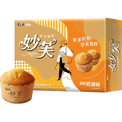 康师傅奶油味欧式妙芙蛋糕