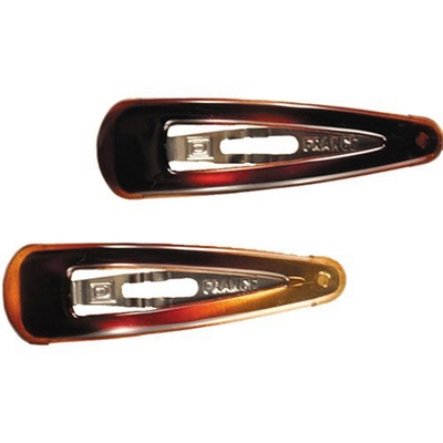 现货章小蕙法国盘发夹水滴玳瑁色