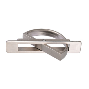 榻榻米拉手抽屉嵌入式隐形旋转盖板暗拉手隐藏上翻门床板内嵌把手