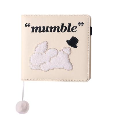 never奶兔方形本彩色内页计划本