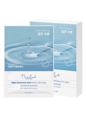 韩国The Lab布朗杜面膜低分子透明质酸深层补水滋润绿黄酮