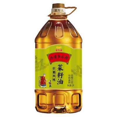 金龙鱼外婆乡小榨菜籽油4L