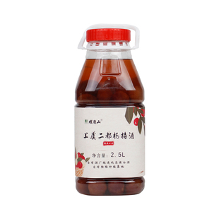 耀庆山上虞特产二都杨梅酒2.5L大桶装纯高粱原浆浸泡口粮果酒自饮