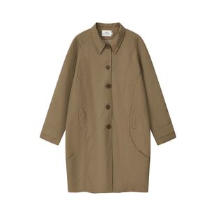 Yoki Satisfaction 24SS Wave trench coat水波纹风衣