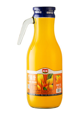 生榨芒果汁蓝莓汁1.5L*4瓶