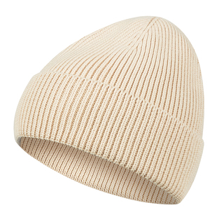 澄湖螺帽子女冬针织帽ins百搭冷帽防风保暖包头帽护耳素颜毛线帽