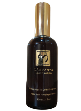 尼泊尔高档品牌Laavanya平衡排毒净化爽肤水阿育吠陀有机补水提亮