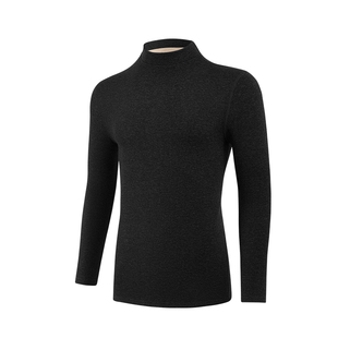 保暖内衣男款2025新款加绒加厚中领羊绒贴身打底衫秋衣秋裤套装男