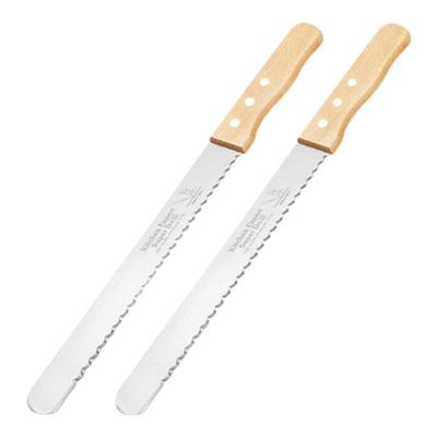 新款浪花牙面包刀蛋糕分层刀吐司切片三明治包装纸专用切刀锯齿刀
