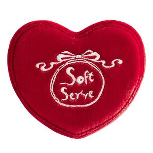 SoftServe柔软供应《Heart of Love》立体丝绒可调节刺绣斜挎包