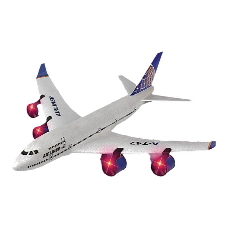 超大号播音747客机三通道遥控飞机模型固定翼航模滑翔机儿童玩具